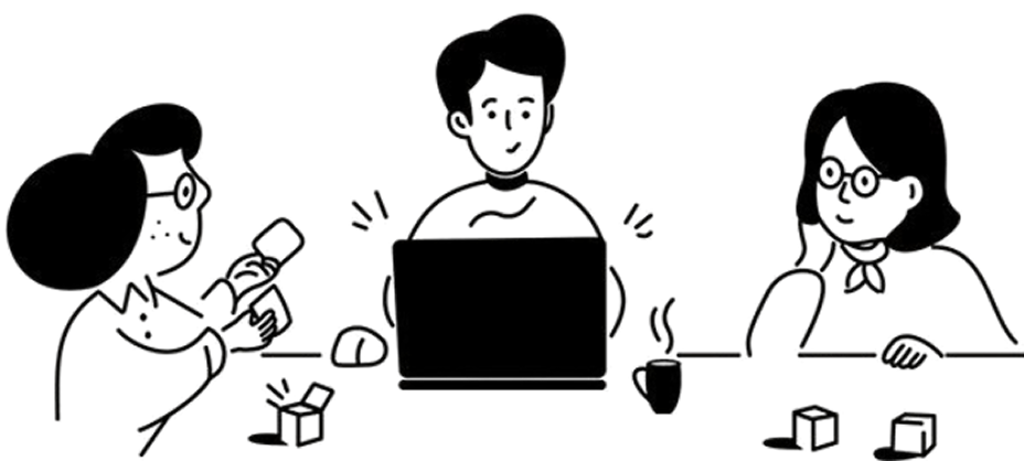 Team working together